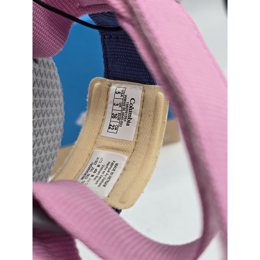 Columbia Women's Capsule‎ Alava Sport Sandals Sz 5 M  Rainbow Shoe - NIB - Picture 11 of 13